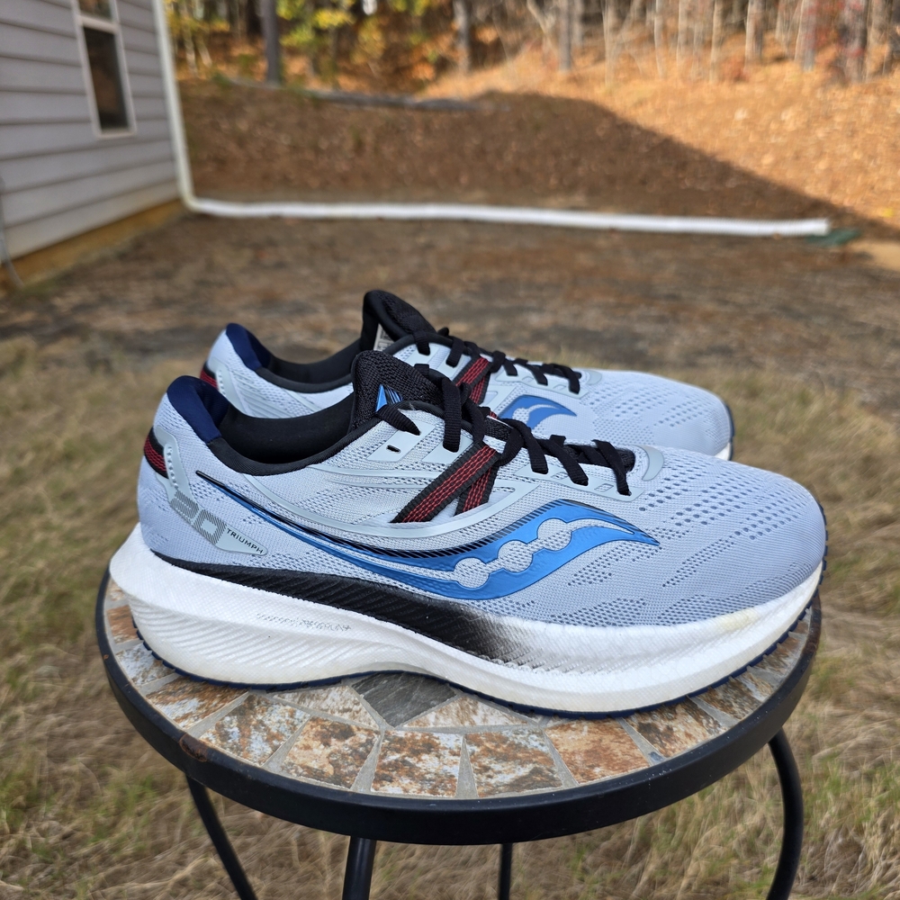 Saucony Triumph 20 S20759-16 Vapor Blue Running Shoes Sneakers Men's Size 8.5